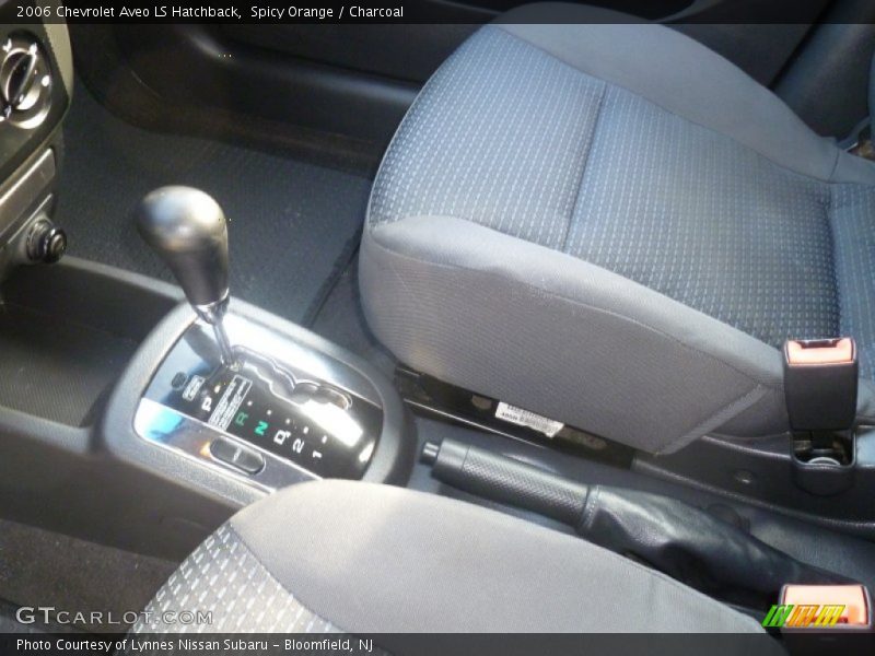 Spicy Orange / Charcoal 2006 Chevrolet Aveo LS Hatchback