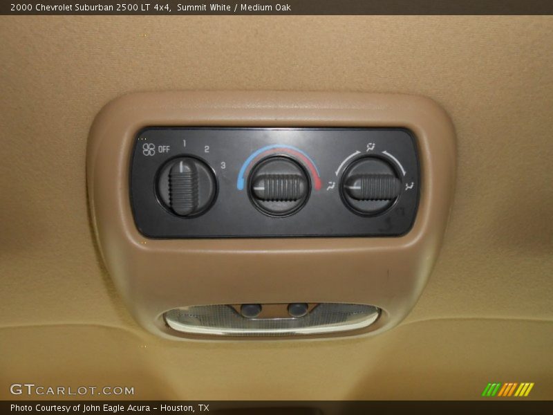 Controls of 2000 Suburban 2500 LT 4x4
