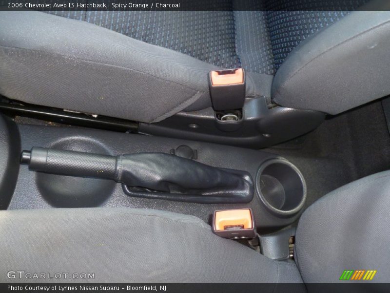 Spicy Orange / Charcoal 2006 Chevrolet Aveo LS Hatchback