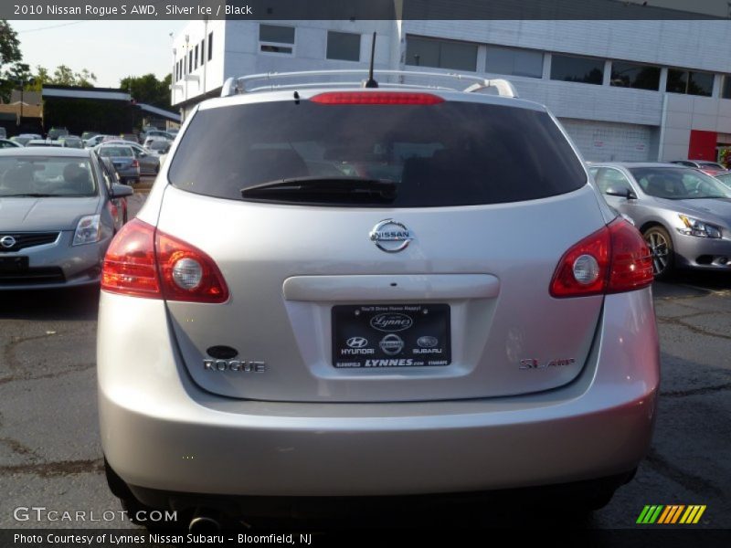 Silver Ice / Black 2010 Nissan Rogue S AWD