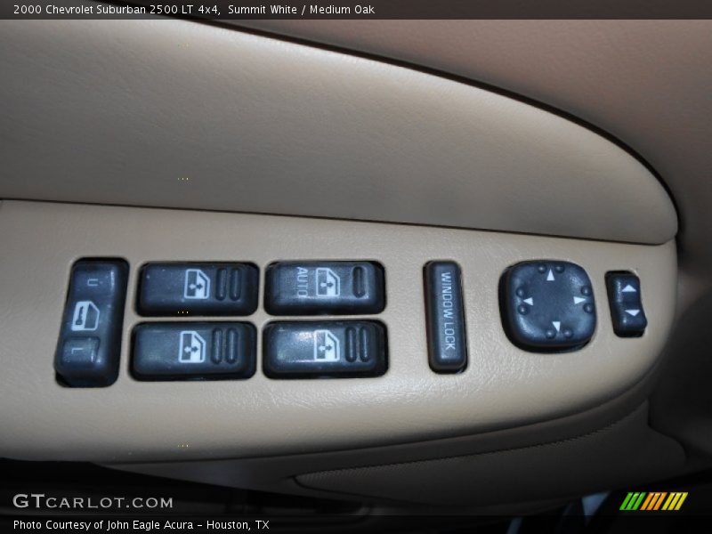 Controls of 2000 Suburban 2500 LT 4x4