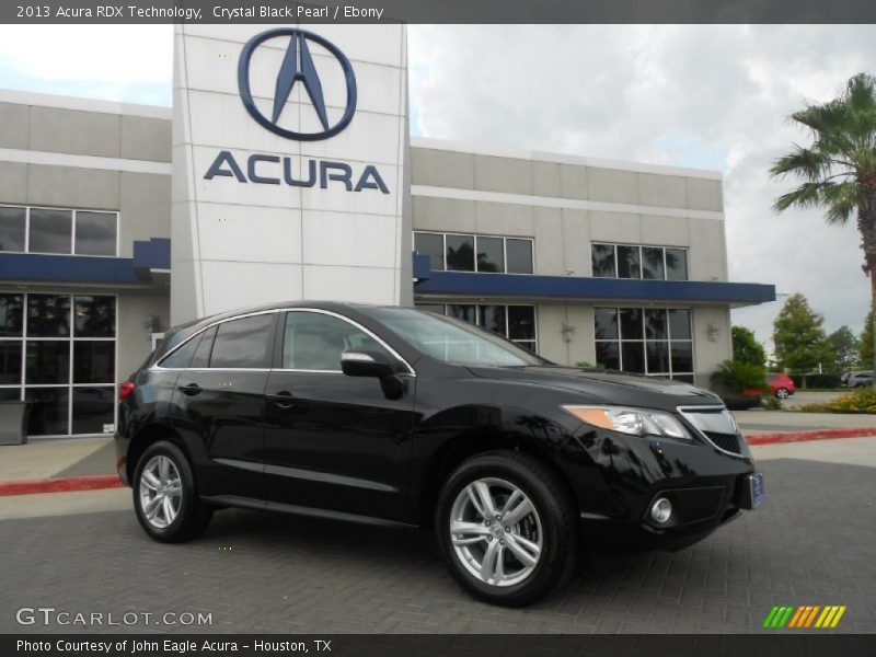 Crystal Black Pearl / Ebony 2013 Acura RDX Technology