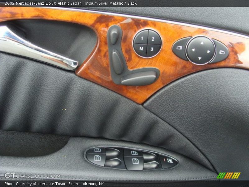 Controls of 2009 E 550 4Matic Sedan