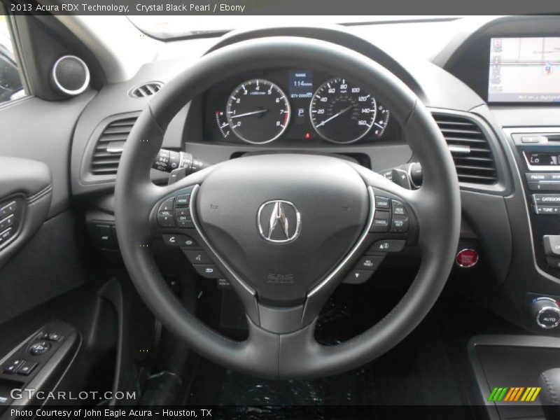 Crystal Black Pearl / Ebony 2013 Acura RDX Technology