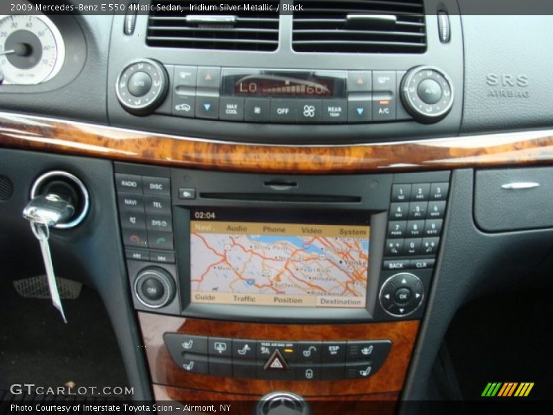 Navigation of 2009 E 550 4Matic Sedan