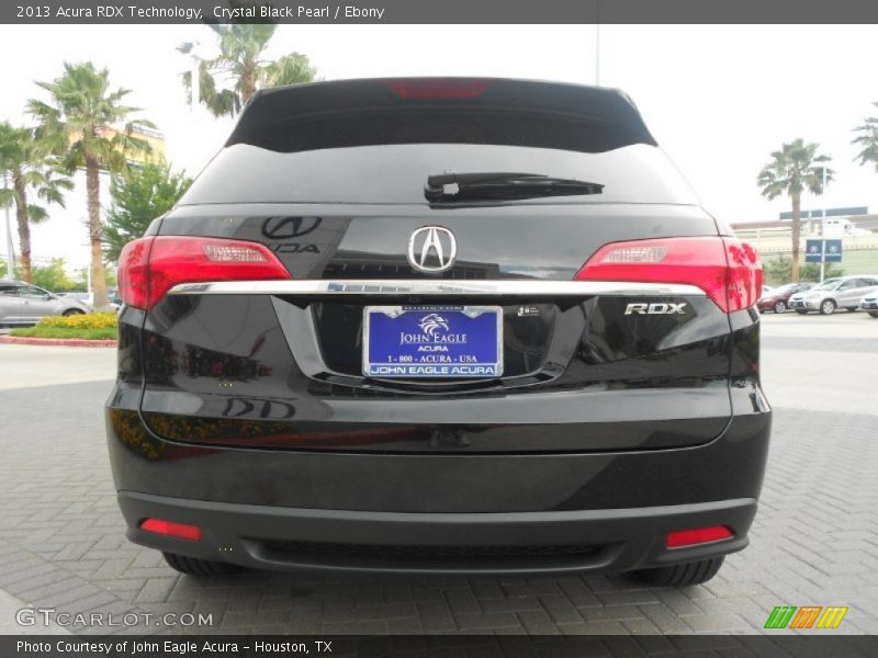 Crystal Black Pearl / Ebony 2013 Acura RDX Technology