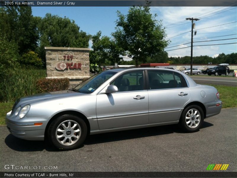 Diamond Silver / Gray 2005 Kia Amanti