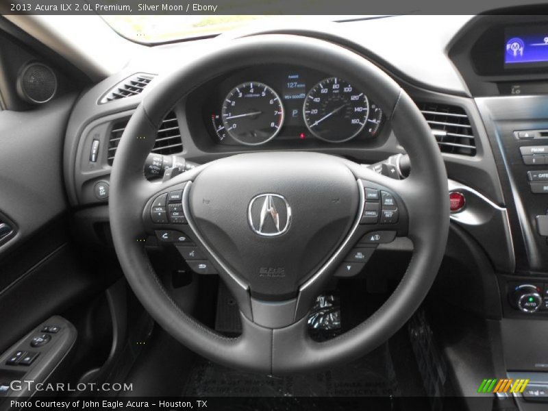 Silver Moon / Ebony 2013 Acura ILX 2.0L Premium