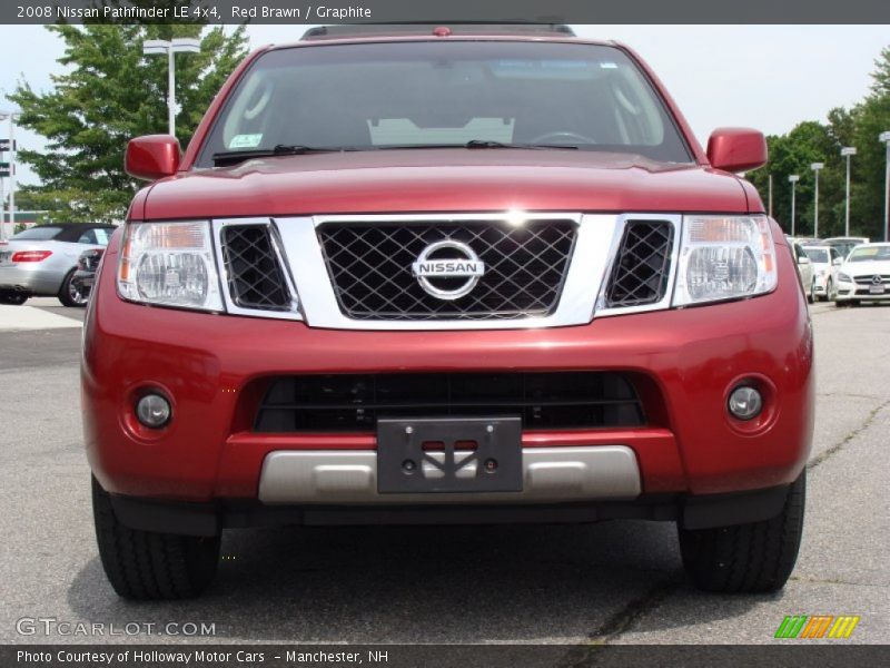 Red Brawn / Graphite 2008 Nissan Pathfinder LE 4x4