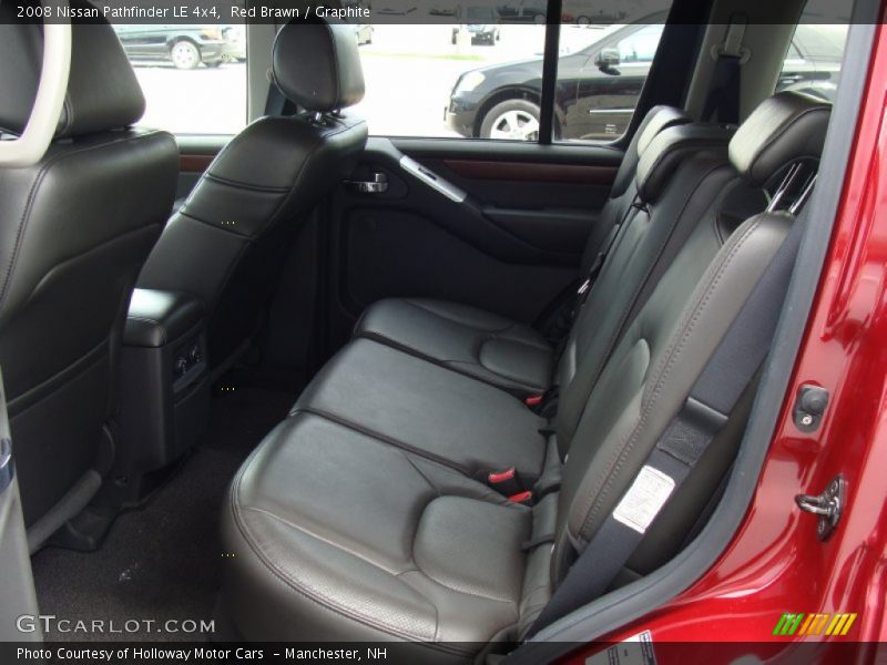 Red Brawn / Graphite 2008 Nissan Pathfinder LE 4x4