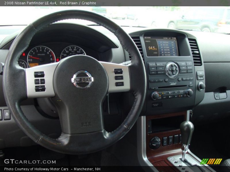 Red Brawn / Graphite 2008 Nissan Pathfinder LE 4x4