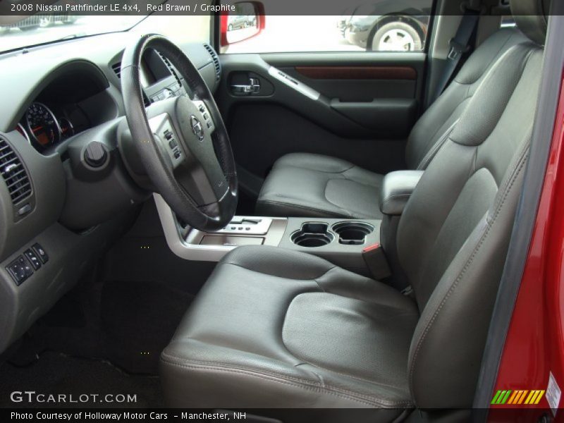 Red Brawn / Graphite 2008 Nissan Pathfinder LE 4x4