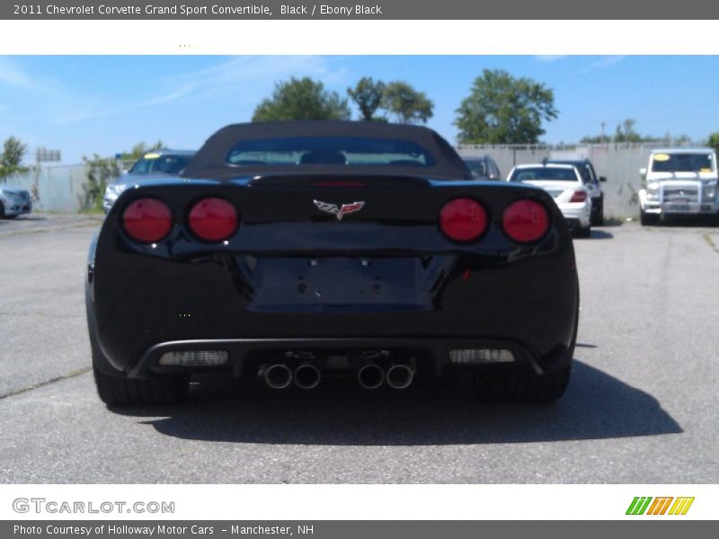 Black / Ebony Black 2011 Chevrolet Corvette Grand Sport Convertible