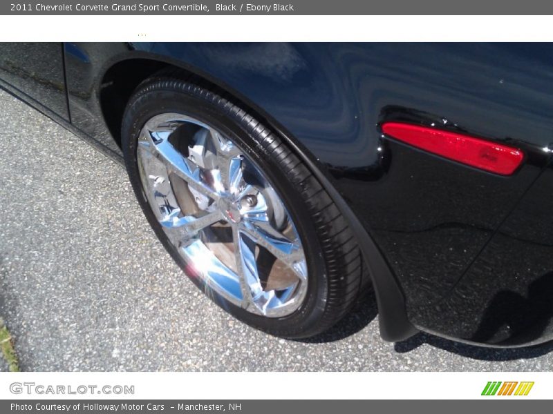 Black / Ebony Black 2011 Chevrolet Corvette Grand Sport Convertible