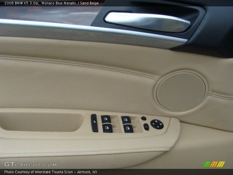 Monaco Blue Metallic / Sand Beige 2008 BMW X5 3.0si