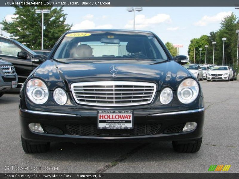 Black / Charcoal 2004 Mercedes-Benz E 500 4Matic Sedan