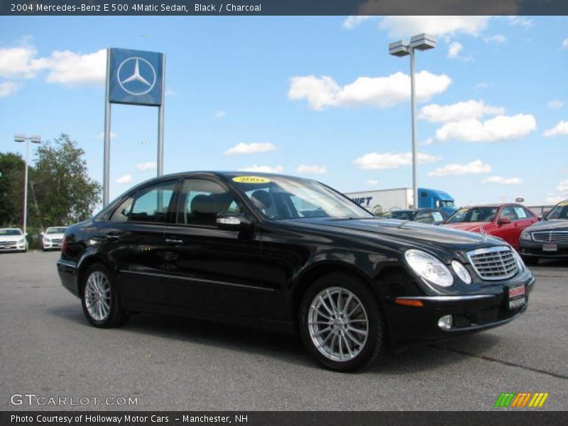 Black / Charcoal 2004 Mercedes-Benz E 500 4Matic Sedan