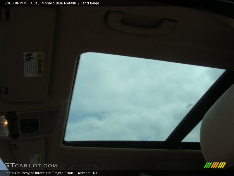 Monaco Blue Metallic / Sand Beige 2008 BMW X5 3.0si