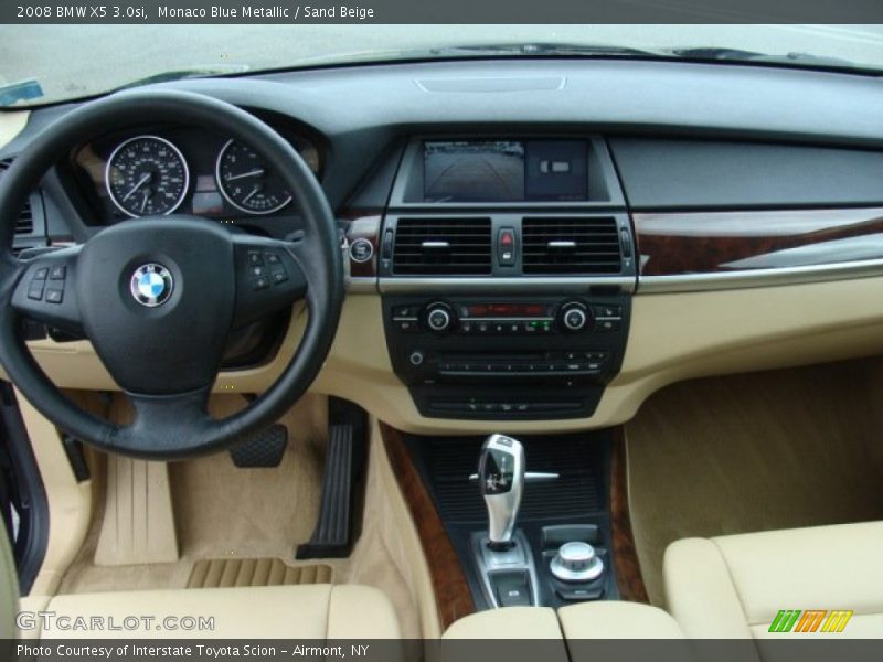 Monaco Blue Metallic / Sand Beige 2008 BMW X5 3.0si