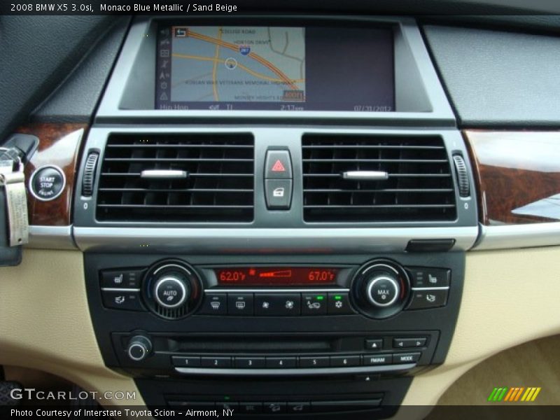 Monaco Blue Metallic / Sand Beige 2008 BMW X5 3.0si