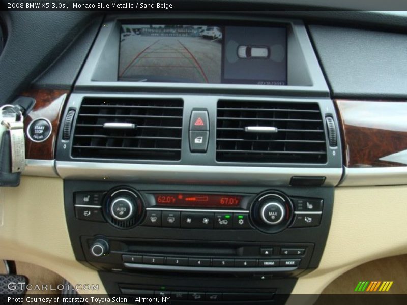 Monaco Blue Metallic / Sand Beige 2008 BMW X5 3.0si