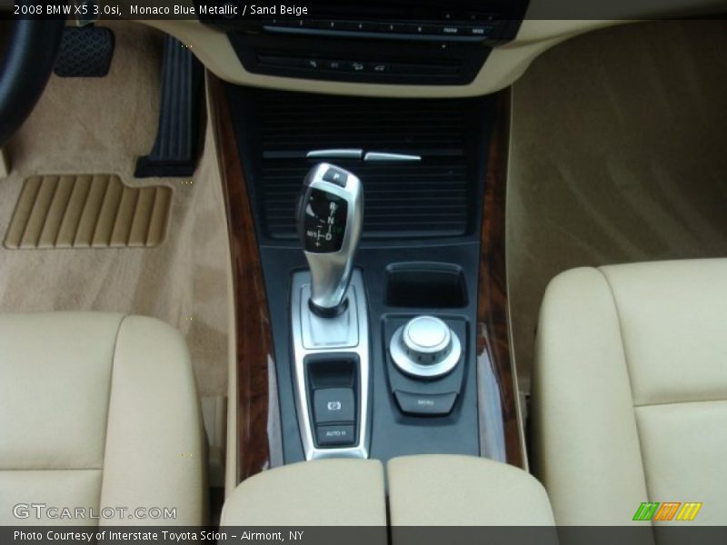 Monaco Blue Metallic / Sand Beige 2008 BMW X5 3.0si
