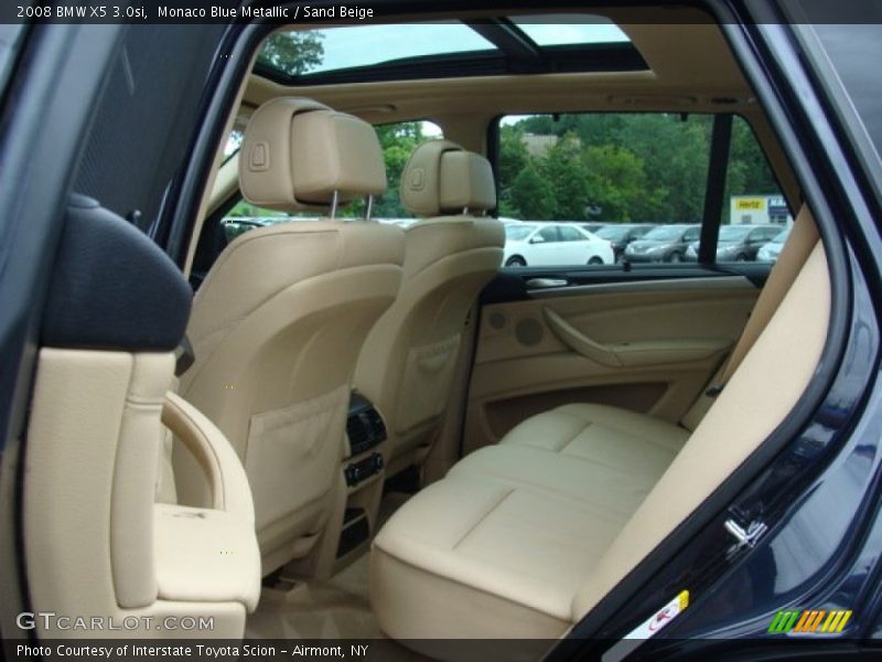 Monaco Blue Metallic / Sand Beige 2008 BMW X5 3.0si