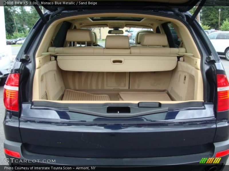 Monaco Blue Metallic / Sand Beige 2008 BMW X5 3.0si