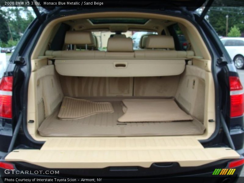 Monaco Blue Metallic / Sand Beige 2008 BMW X5 3.0si