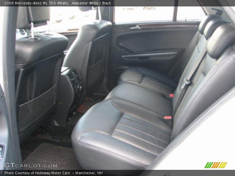 Alabaster White / Black 2006 Mercedes-Benz ML 350 4Matic