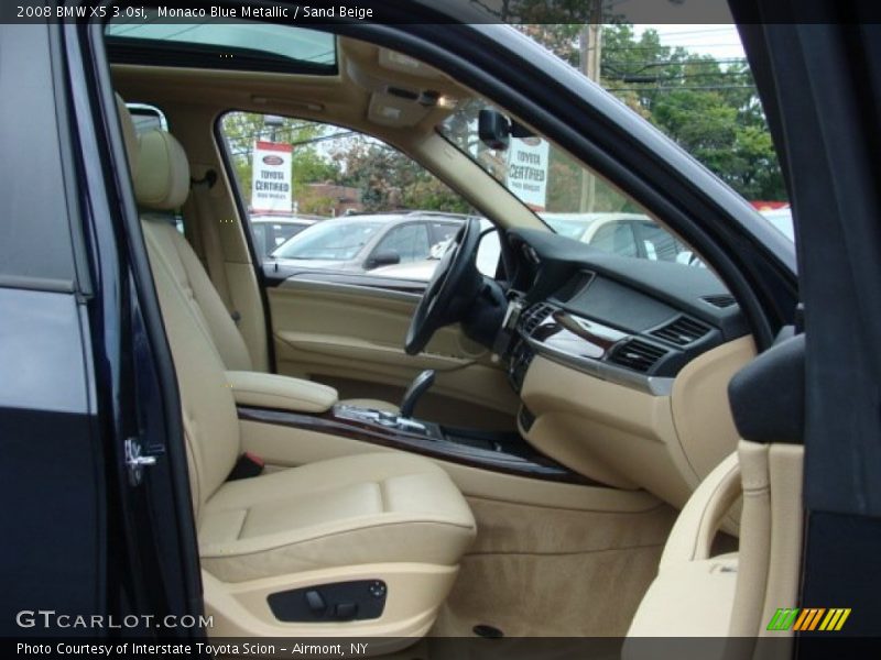 Monaco Blue Metallic / Sand Beige 2008 BMW X5 3.0si