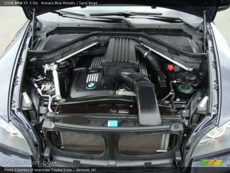Monaco Blue Metallic / Sand Beige 2008 BMW X5 3.0si