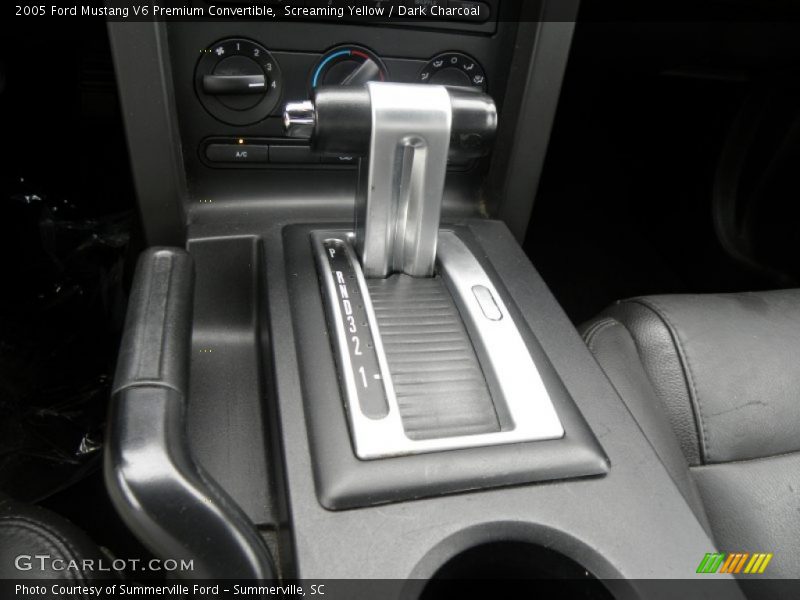  2005 Mustang V6 Premium Convertible 5 Speed Automatic Shifter