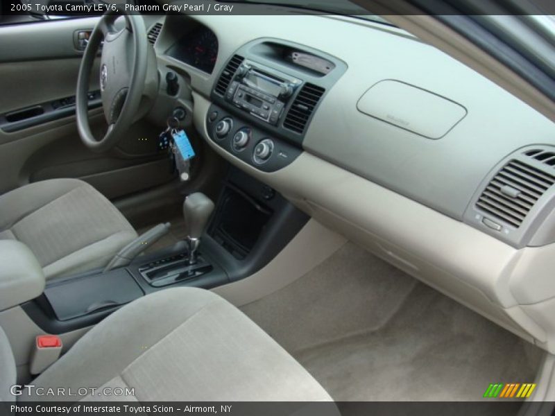 Phantom Gray Pearl / Gray 2005 Toyota Camry LE V6