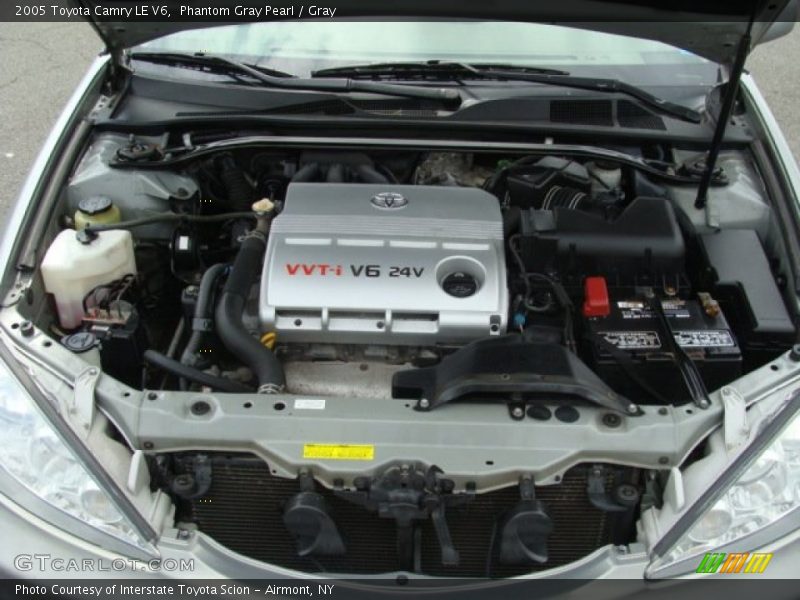 Phantom Gray Pearl / Gray 2005 Toyota Camry LE V6