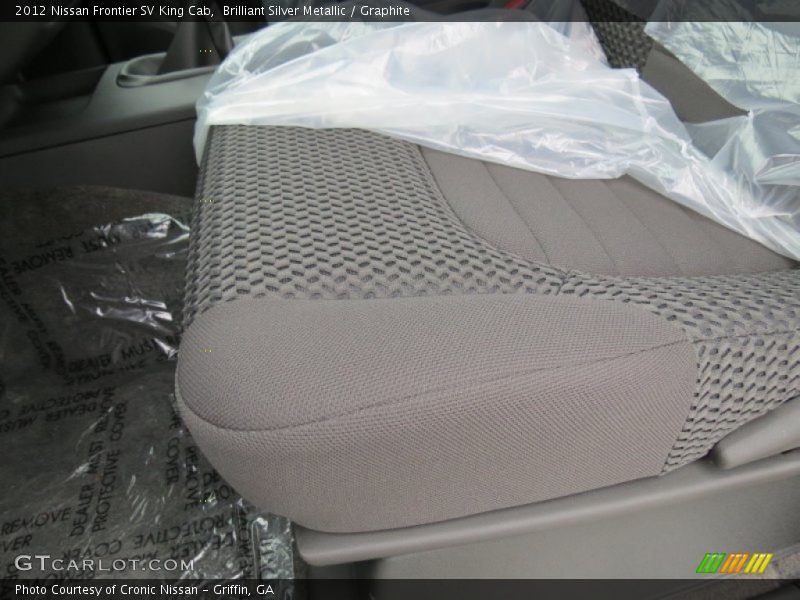 Brilliant Silver Metallic / Graphite 2012 Nissan Frontier SV King Cab