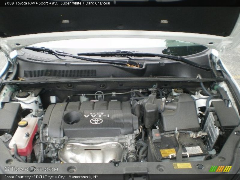 Super White / Dark Charcoal 2009 Toyota RAV4 Sport 4WD
