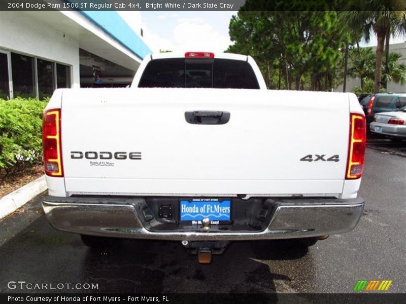 Bright White / Dark Slate Gray 2004 Dodge Ram 1500 ST Regular Cab 4x4