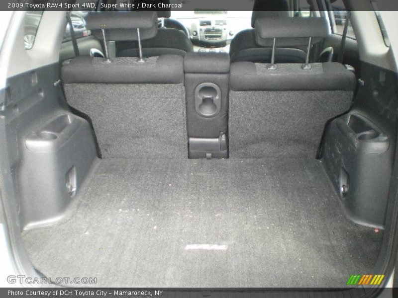Super White / Dark Charcoal 2009 Toyota RAV4 Sport 4WD