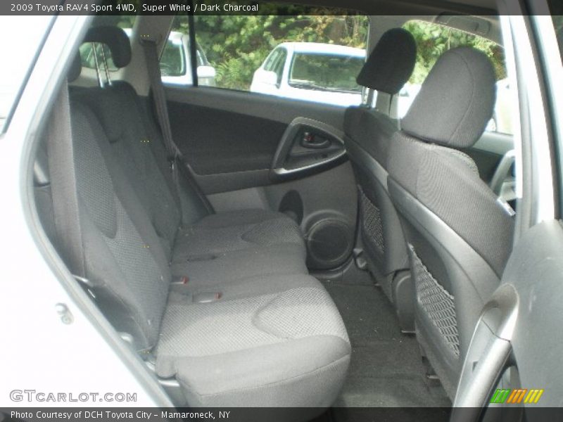 Super White / Dark Charcoal 2009 Toyota RAV4 Sport 4WD