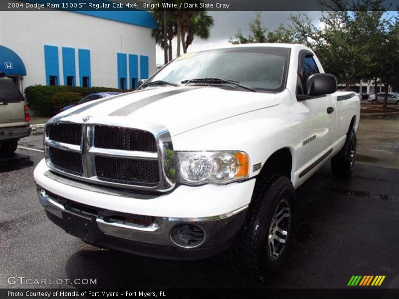 Bright White / Dark Slate Gray 2004 Dodge Ram 1500 ST Regular Cab 4x4