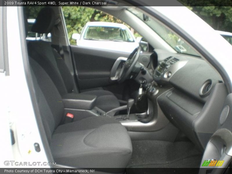 Super White / Dark Charcoal 2009 Toyota RAV4 Sport 4WD