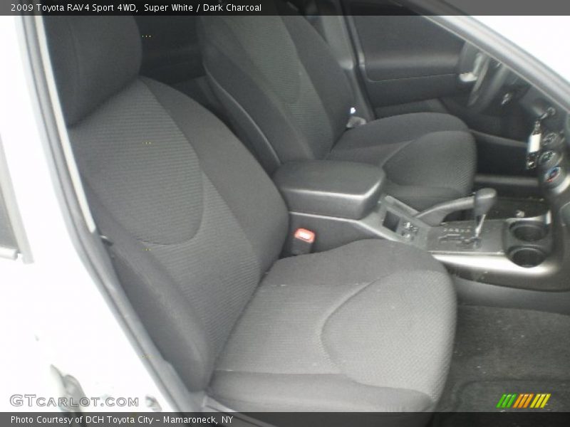 Super White / Dark Charcoal 2009 Toyota RAV4 Sport 4WD