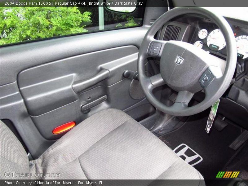 Bright White / Dark Slate Gray 2004 Dodge Ram 1500 ST Regular Cab 4x4