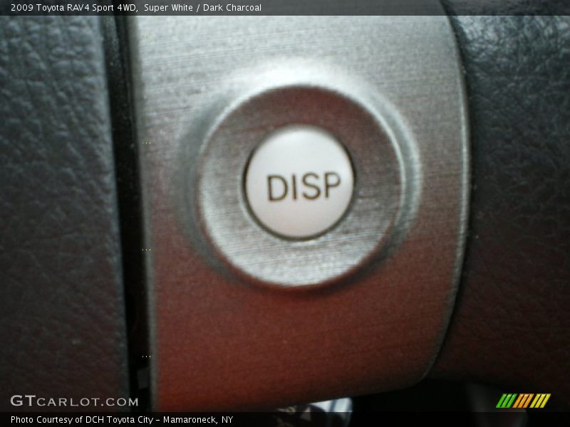 Super White / Dark Charcoal 2009 Toyota RAV4 Sport 4WD