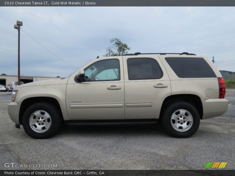 Gold Mist Metallic / Ebony 2010 Chevrolet Tahoe LT