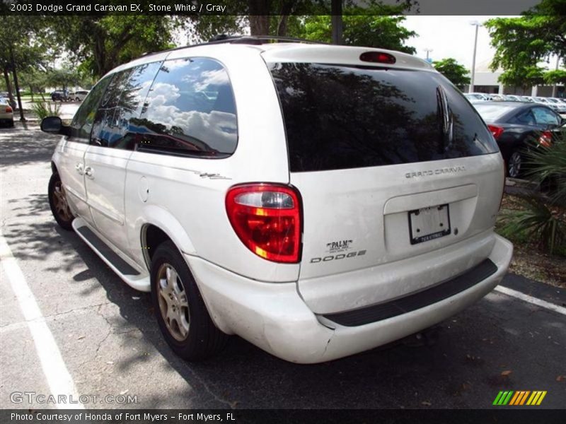 Stone White / Gray 2003 Dodge Grand Caravan EX