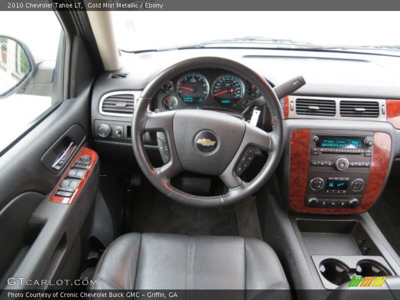 Gold Mist Metallic / Ebony 2010 Chevrolet Tahoe LT