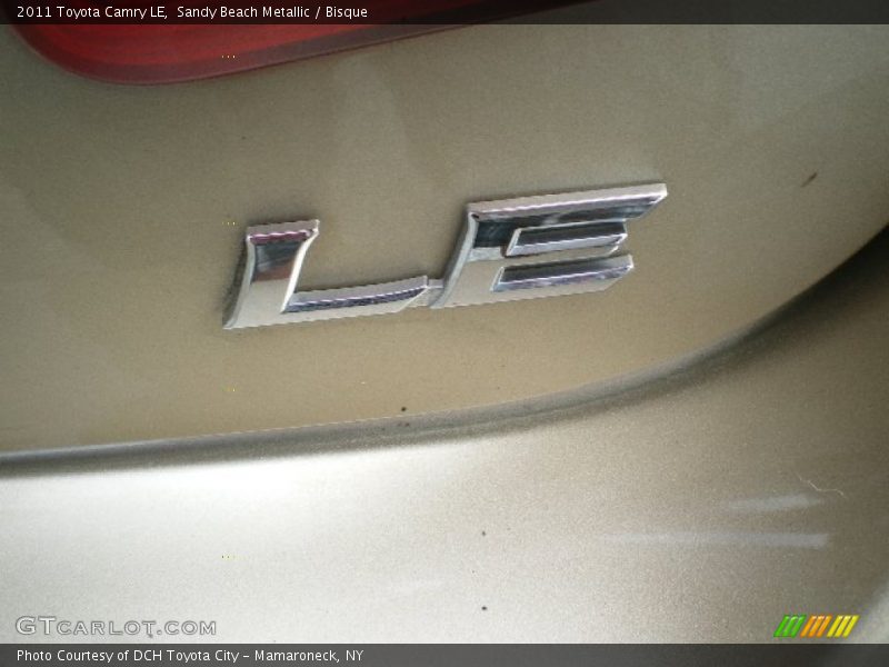 Sandy Beach Metallic / Bisque 2011 Toyota Camry LE