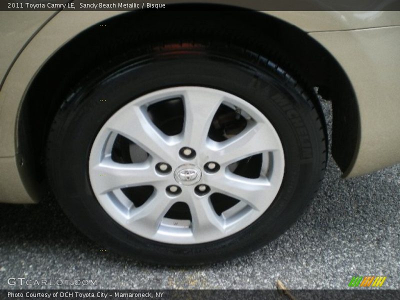 Sandy Beach Metallic / Bisque 2011 Toyota Camry LE